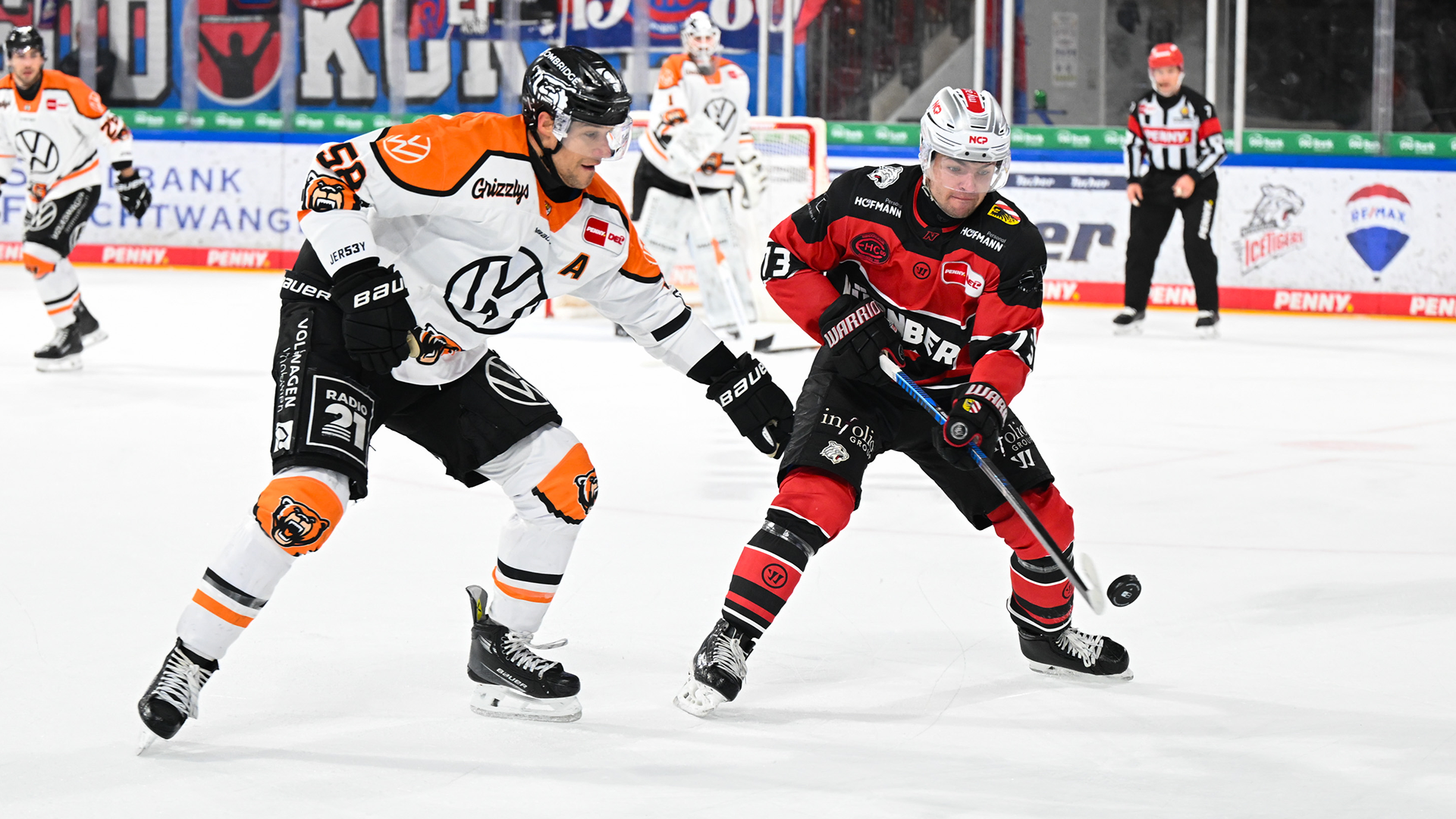 Nürnberg Ice Tigers gg. Grizzlys Wolfsburg